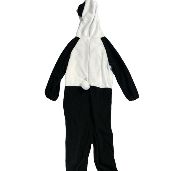 Familus Kids Panda Bear Animal Pajama Onsie Fleece with Hood - Picture 3 of 4
